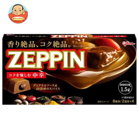 江崎グリコ カレーZEPPIN 中辛 175g×10個入｜ 送料無料 一般食品 カレー ルウ カレー粉