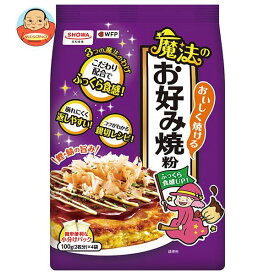 昭和産業 (SHOWA) おいしく焼ける魔法のお好み焼粉 400g(100g×4袋)×6袋入｜ 送料無料 ミックス粉 お好み焼 粉 ミックス 小分け