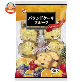 エースベーカリー パウンドケーキフルーツ 8個×8袋入｜ 送料無料 お菓子 おやつ バームクーヘン
