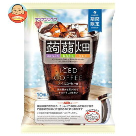 マンナンライフ 蒟蒻畑 アイスコーヒー味 (25g×10個)×12袋入｜ 送料無料 こんにゃくゼリー 珈琲 コーヒー