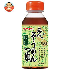 ヤマモリ 名代そうめんつゆ 200mlペットボトル×15本入×(2ケース)｜ 送料無料 そうめん めんつゆ 麺つゆ そうめんつゆ 調味料