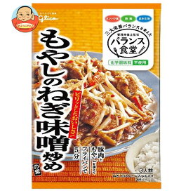 江崎グリコ バランス食堂 もやしのねぎ味噌炒めの素 78g×10袋入×(2ケース)｜ 送料無料 一般食品 調味料 素 モヤシ 味噌