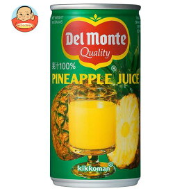 デルモンテ パイナップルジュース 190g缶×30本入×(2ケース)｜ 送料無料 パイナップルジュース パイナップル 果汁100 ジュース