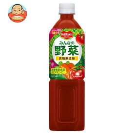 デルモンテ みんなの野菜 900gペットボトル×12本入｜ 送料無料 野菜ジュース 野菜ミックス 栄養機能食品