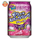 ダイドー ぷるっシュ!!ゼリー×スパークリング 味わいグレープ 280g缶×24本入｜ 送料無料 炭酸 ソーダ ゼリー ぶどう ブドウ
