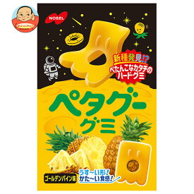 [ポイント5倍！8/11(月)1時59分まで全品対象エントリー&購入]ノーベル製菓 ペタグーグミ ゴールデンパイン 50g×6個入×(2ケース)｜ 送料無料 お菓子 袋 グミ パイナップル パインアップル