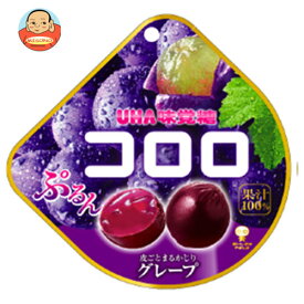 UHA味覚糖 コロロ グレープ(巨峰) 48g×6個入×(2ケース)｜ 送料無料 お菓子 袋 グミ 葡萄 ブドウ