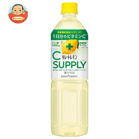ポッカサッポロ キレートレモン シーサプライ 900mlペットボトル×12本入×(2ケース)｜ 送料無料 果実飲料 レモン 果汁 PET 栄養機能食品