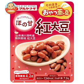 マルヤナギ おやつ蒸し豆 ほの甘紅大豆 45g×12袋入×(2ケース)｜ 送料無料 一般食品 まめ 小豆