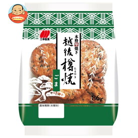 【送料無料・メーカー/問屋直送品・代引不可】三幸製菓 越後樽焼 ごま 86g×12袋入｜ 菓子 煎餅 おかき