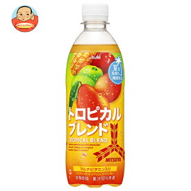 アサヒ飲料 三ツ矢 トロピカルブレンド 500mlペットボトル×24本入×(2ケース)｜ 送料無料 炭酸飲料 MITSUYA 三ツ矢 トロピカル