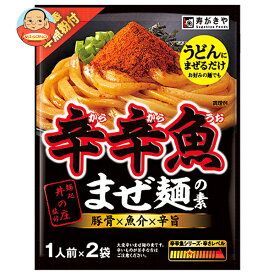 寿がきや 麺処井の庄監修 辛辛魚まぜ麺の素 61g×10個入×(2ケース)｜ 送料無料 調味料 豚骨 魚介 辛旨 からからうお カラカラウオ