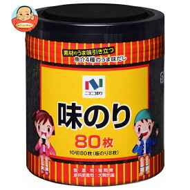 [ポイント5倍！6/11(火)1時59分まで全品対象エントリー&購入]ニコニコのり 味付のり卓上 10切80枚(板のり8枚)×15個入｜ 送料無料 一般食品 海苔 のり 乾物