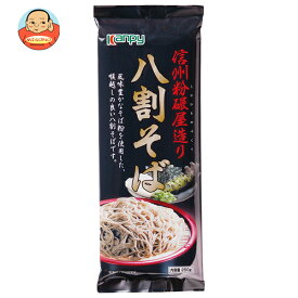 カンピー 信州粉碾屋造り 八割そば 250g×20袋入×(2ケース)｜ 送料無料 そば 乾麺 袋麺 ソバ 蕎麦 そば粉 信州