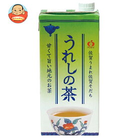 JAビバレッジ佐賀 うれしの茶 1L紙パック×6本入｜ 送料無料 茶飲料 緑茶 お茶 茶