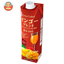 スジャータ マンゴーブレンド 1000ml紙パック×6本入｜ 送料無料 果実飲料 マンゴー 紙パック 100％ 果汁