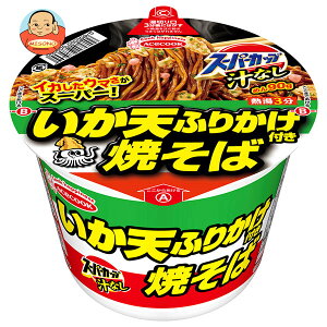 エースコック スーパーカップ 汁なし いか天ふりかけ焼そば 113g×12個入| 送料無料 インスタント麺 即席 焼そば カップ麺