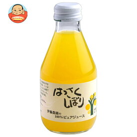 伊藤農園 100%ピュアジュース はっさく 180ml瓶×30本入｜ 送料無料 果実飲料 果汁100% みかん 瓶