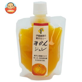 伊藤農園 ピュアフルーツ寒天 みかんジュレ ドリンクタイプ 150g×15個入×(2ケース)｜ 送料無料 ジュレ フルーツゼリー みかん 100%ピュアジュース パウチ