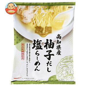 国分 tabete だし麺 高知県産柚子だし 塩ラーメン 102g×10袋入 メーカー 問屋直送| 送料無料 ラーメン インスタント 袋麺