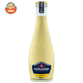 日仏貿易 サンペレグリノ イタリアンスパークリングドリンク リモナータ(レモン) 200ml瓶×24本入×(2ケース)｜ 送料無料 炭酸 果汁 イタリア