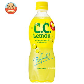 サントリー C.C.レモン【手売り用】 500mlペットボトル×24本入｜ 送料無料 ccレモン 炭酸飲料 れもん C.C