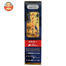 マル井 幸せのどくろだし塩わさび 40g×10本入｜ 送料無料 調味料 わさび ワサビ 山葵 チューブ