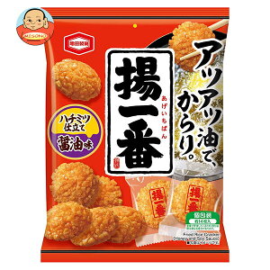 亀田製菓 揚一番 100g×12入 メーカー 問屋直送| 送料無料 お菓子 おつまみ せんべい 袋