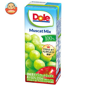 󃁃O~N Dole(h[) }XJbg~bNX 100% 200mlpbN×18{ [J[ ≮b  O[v Ԃǂ  ʏ`100% W[X