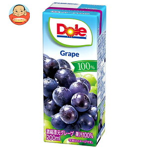󃁃O~N Dole(h[) O[v 100% 200mlpbN×18{×(2P[X) [J[ ≮b  O[v Ԃǂ ʏ`100% W[X