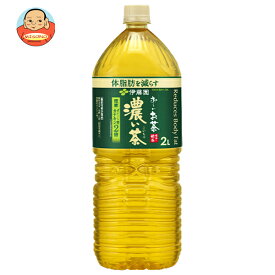 伊藤園 お〜いお茶 濃い茶 2Lペットボトル×6本入×(2ケース)｜ 送料無料 茶飲料 緑茶 2000ml おーいお茶