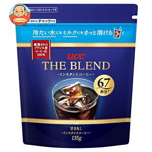 UCC ザ・ブレンド インスタントコーヒー 135g袋×12袋入| 送料無料 ucc コーヒー 珈琲 アイスコーヒー インスタント