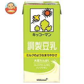 キッコーマン 調製豆乳 1000ml紙パック×12(6×2)本入×(2ケース)｜ 送料無料 豆乳 調製豆乳 キッコーマン
