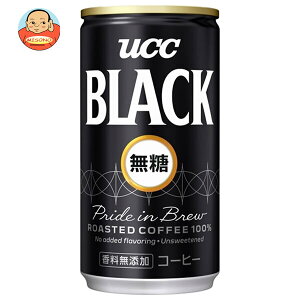UCC BLACK(ブラック)無糖 185g缶×30本入×(2ケース)| 送料無料 ucc ブラック無糖 BLACK無糖