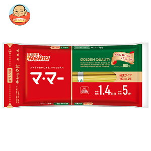 日清ウェルナ マ・マー チャック付結束スパゲティ 1.4mm 600g×20袋入×(2ケース)| 送料無料 一般食品 パスタ麺 乾麺 マ・マー