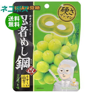 ネコポス UHA味覚糖 忍者めし鋼 マスカット味 45g×10袋入| 全国送料無料 ハードグミ 忍者式ダイエット グレープ