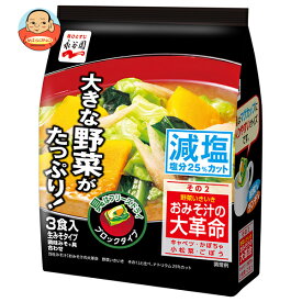永谷園 おみそ汁の大革命 野菜いきいき その2 減塩 66g×5袋入｜ 送料無料 一般食品 インスタント食品 味噌汁 袋