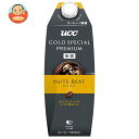 UCC GOLD SPECIAL PREMIUM ナッツビート 無糖 1000ml紙パック×12本入×(2ケース)｜ 送料無料 コーヒー 珈琲 無糖