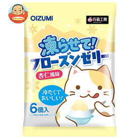 オーイズミ下仁田 フローズンゼリー 杏仁味 6個入×16袋入｜ 送料無料 OIZUMI おやつ 生菓子 ゼリー 凍らせて