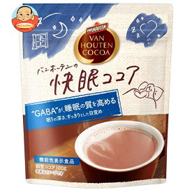 片岡物産 バンホーテンの快眠ココア 100g×12袋入｜ 送料無料 嗜好品 インスタント 調整ココア 粉末ドリンク