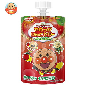 明治 それいけ!アンパンマンのやわらかりんごゼリー 100g×36本入×(2ケース) メーカー 問屋直送| 送料無料 果実飲料 アップル ゼリー飲料