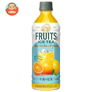 L ߌ̍g FRUITS ICE TEA IWƃO[vt[c 500mlybg{g×24{b  g t[ceB[ ߌeB[ IW O[vt[c ACXeB[