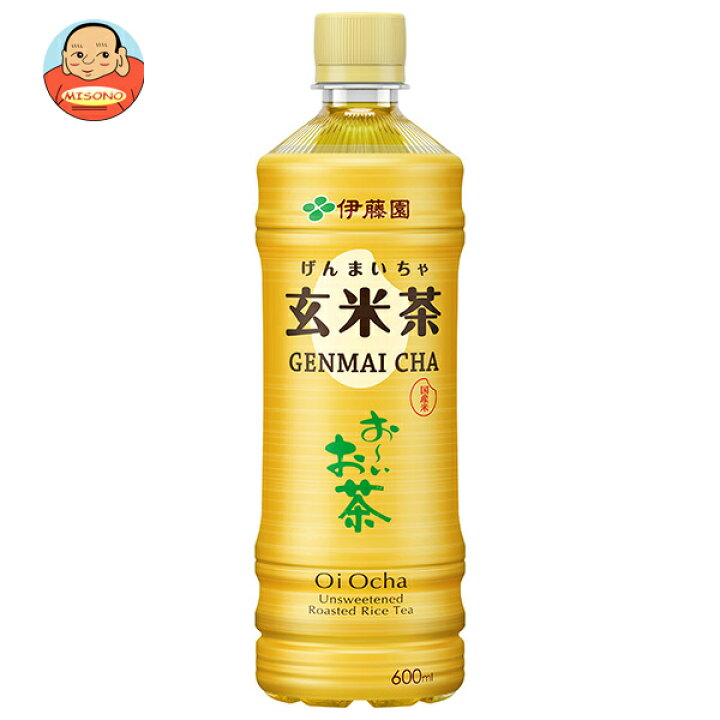 楽天市場】伊藤園 お〜いお茶 玄米茶 600mlペットボトル×24本入×(2 