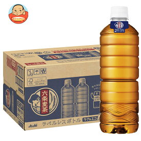 [ポイント5倍！5/16(土)1時59分まで全品対象エントリー&購入]アサヒ飲料 六条麦茶 ラベルレスボトル 660mlペットボトル×24本入｜ 送料無料 むぎ茶 麦茶 お茶 ノンカフェイン カフェインゼロ エコ