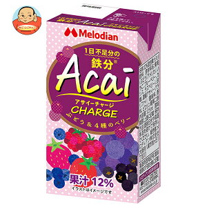 fBA Acai Charge(ATC[ `[W) 125mlpbN×24{×(2P[X)b  ʏ` x[ ATC[  u[x[ JVX Yx[ S