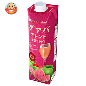 スジャータ グァバブレンド(濃縮還元) 1000ml紙パック×6本入｜ 送料無料 果実飲料 ミックス グァバジュース 100% 100％ 1l 1L