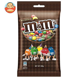 マースジャパン M&M’S(エム&エムズ) ペグパックミルク 200g×12袋入×(2ケース)| 送料無料 お菓子 チョコ 袋 ミルク チョコレート