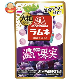 森永製菓 大粒ラムネ 濃い果実 ぶどう 27g×10袋入｜ 送料無料 お菓子 ラムネ 袋