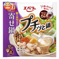 [ポイント5倍！5/9(土)20時〜全品対象エントリー&購入]エバラ食品 プチッと鍋 寄せ鍋 23g×6袋×12袋入×…