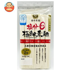 田靡製麺 塩分ゼロ極細素麺 300g×12袋入｜ 送料無料 そうめん 素麺 乾麺